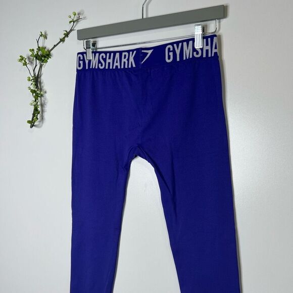 Gymshark Purple Workout Exercise Yoga Pants Leggings Size Medium - Picture 5 of 7
